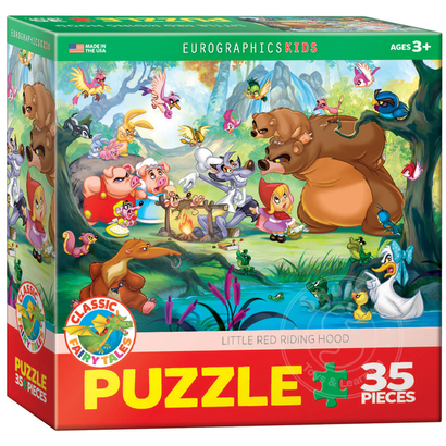 Eurographics Eurographics Little Red Riding Hood Puzzle 35pcs