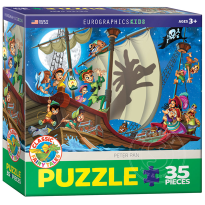 Eurographics Eurographics Peter Pan Puzzle 35pcs