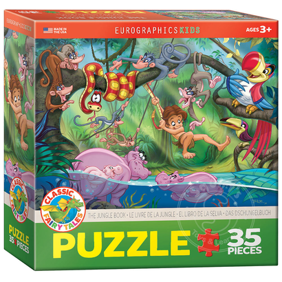 Eurographics Eurographics The Jungle Book Puzzle 35pcs