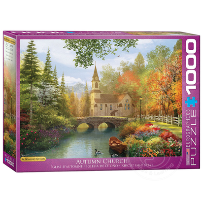 Eurographics Eurographics Autumn Church Puzzle 1000pcs