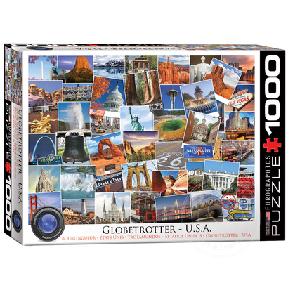 Eurographics Eurographics Globetrotter USA Puzzle 1000pcs