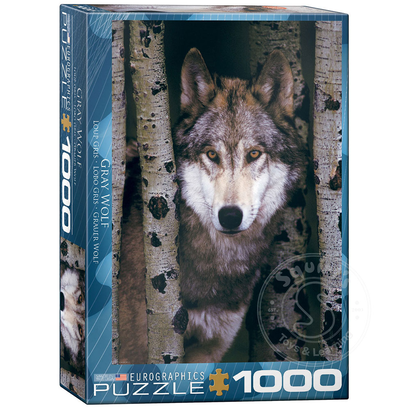 Eurographics Eurographics Gray Wolf Puzzle 1000pcs