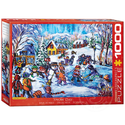 Eurographics Eurographics Snow Day Puzzle 1000pcs