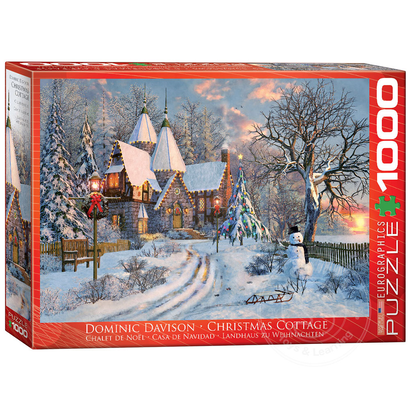 Eurographics Eurographics Christmas Cottage Puzzle 1000pcs