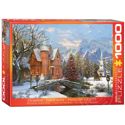 Eurographics Eurographics Holiday Lights Puzzle 1000pcs