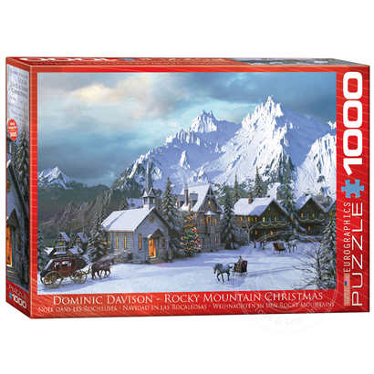 Eurographics Eurographics Rocky Mountain Christmas Puzzle 1000pcs
