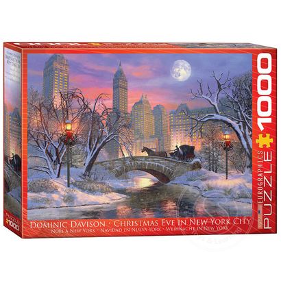 Eurographics Eurographics Christmas Eve in NYC Puzzle 1000pcs