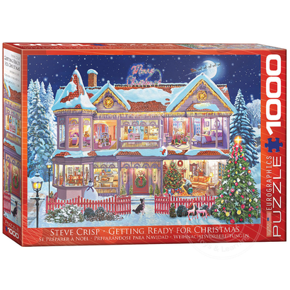 Eurographics Eurographics Getting Ready for Christmas Puzzle 1000pcs