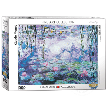 Eurographics Eurographics Waterlilies Puzzle 1000pcs
