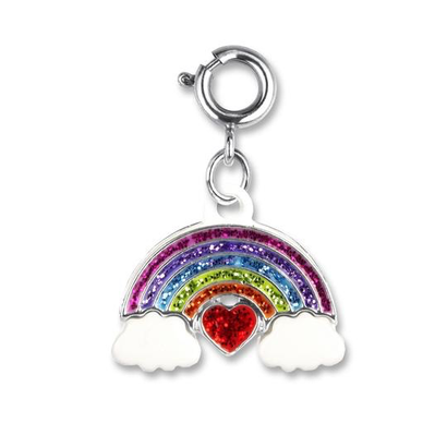 Charm It Charm It! Glitter Rainbow Charm