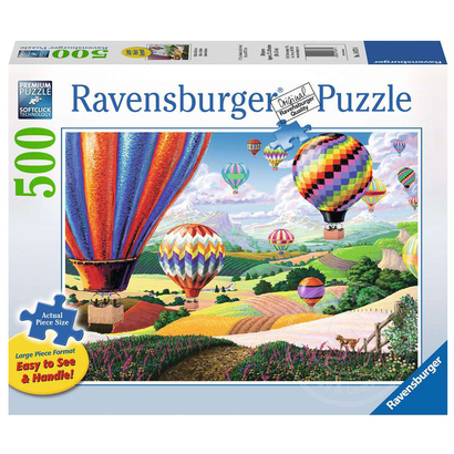 Ravensburger Ravensburger Brilliant Balloons Large Format Puzzle 500pcs RETIRED