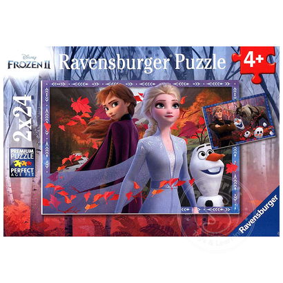 Ravensburger Ravensburger Frozen II Frosty Adventures Puzzle 2 x 24pcs