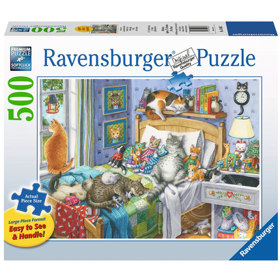 Ravensburger Ravensburger Cat Nap Large Format Puzzle 500pcs