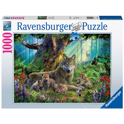 Ravensburger Ravensburger Wolves in the Forest Puzzle 1000pcs
