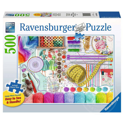 Ravensburger Ravensburger Needlework Station Large Format Puzzle 500pcs