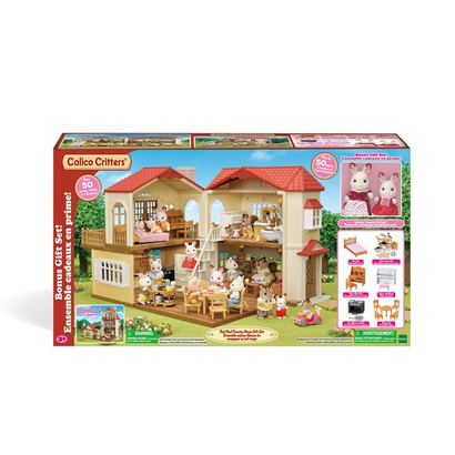 Calico Critters Calico Critters Red Roof Country Home Gift Set