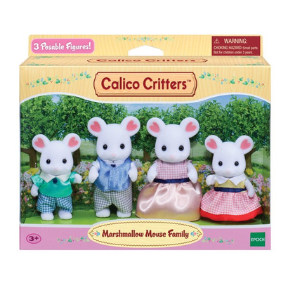 Calico Critters Calico Critters Marshmallow Mouse Family