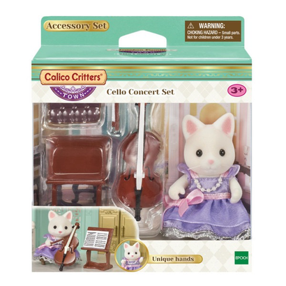 Calico Critters Calico Critters Town Cello Concert Set