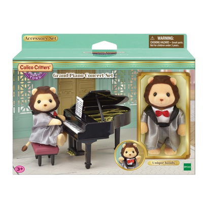 Calico Critters Calico Critters Town Grand Piano Concert Set
