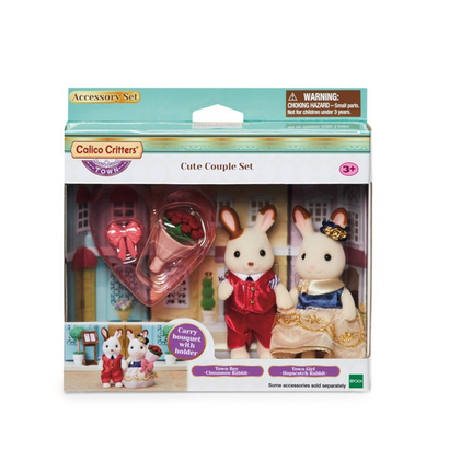 Calico Critters Calico Critters Town Cute Couple Set