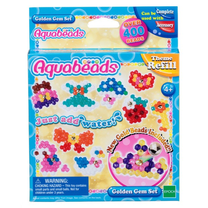 Aquabeads Aquabeads Golden Gem Set Theme Refill