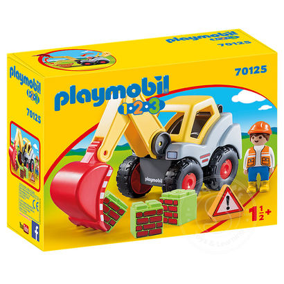 Playmobil Playmobil 123 Shovel Excavator