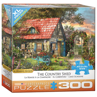 Eurographics Eurographics The Country Shed XL Family Puzzle 300pcs