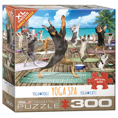 Eurographics Eurographics Yoga Spa XL Family Puzzle 300pcs