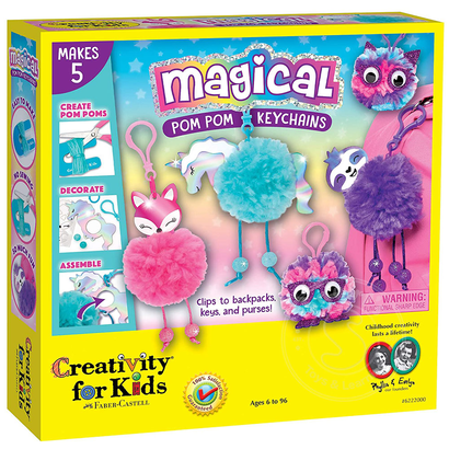 Creativity for Kids Creativity for Kids Magical Pom Pom Keychains