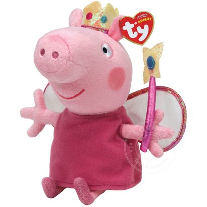 TY TY Beanie Babies Peppa Pig Princess 8” Reg