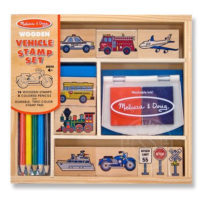 Melissa & Doug Melissa & Doug Vehicle Stamp Set