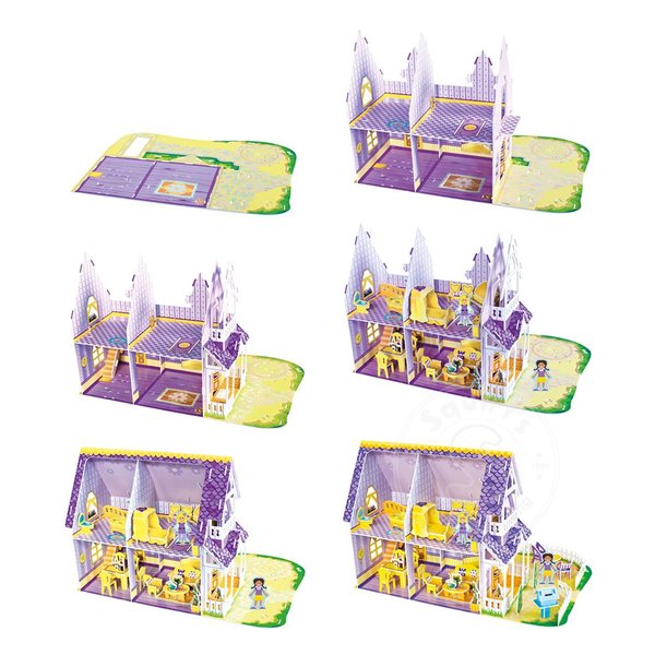 melissa and doug pretty purple dollhouse