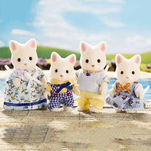 calico critters silk cat family