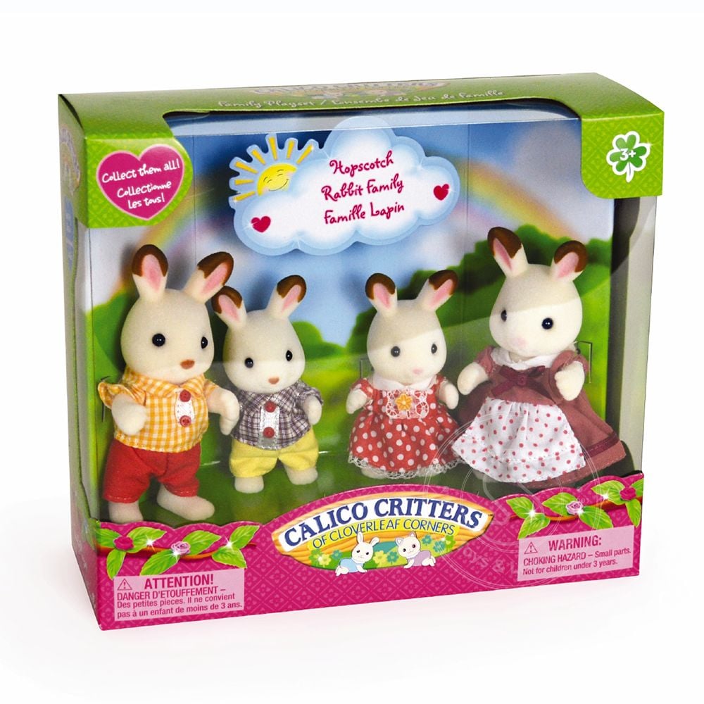 calico critters hopscotch rabbit family