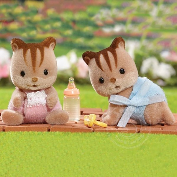 calico critters hazelnut chipmunk twins