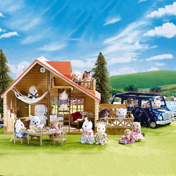 calico critters lakeside lodge set