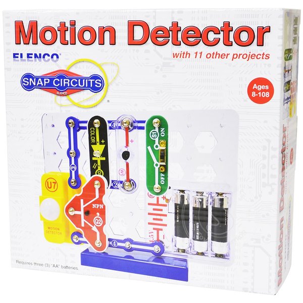 motion detector snap circuits