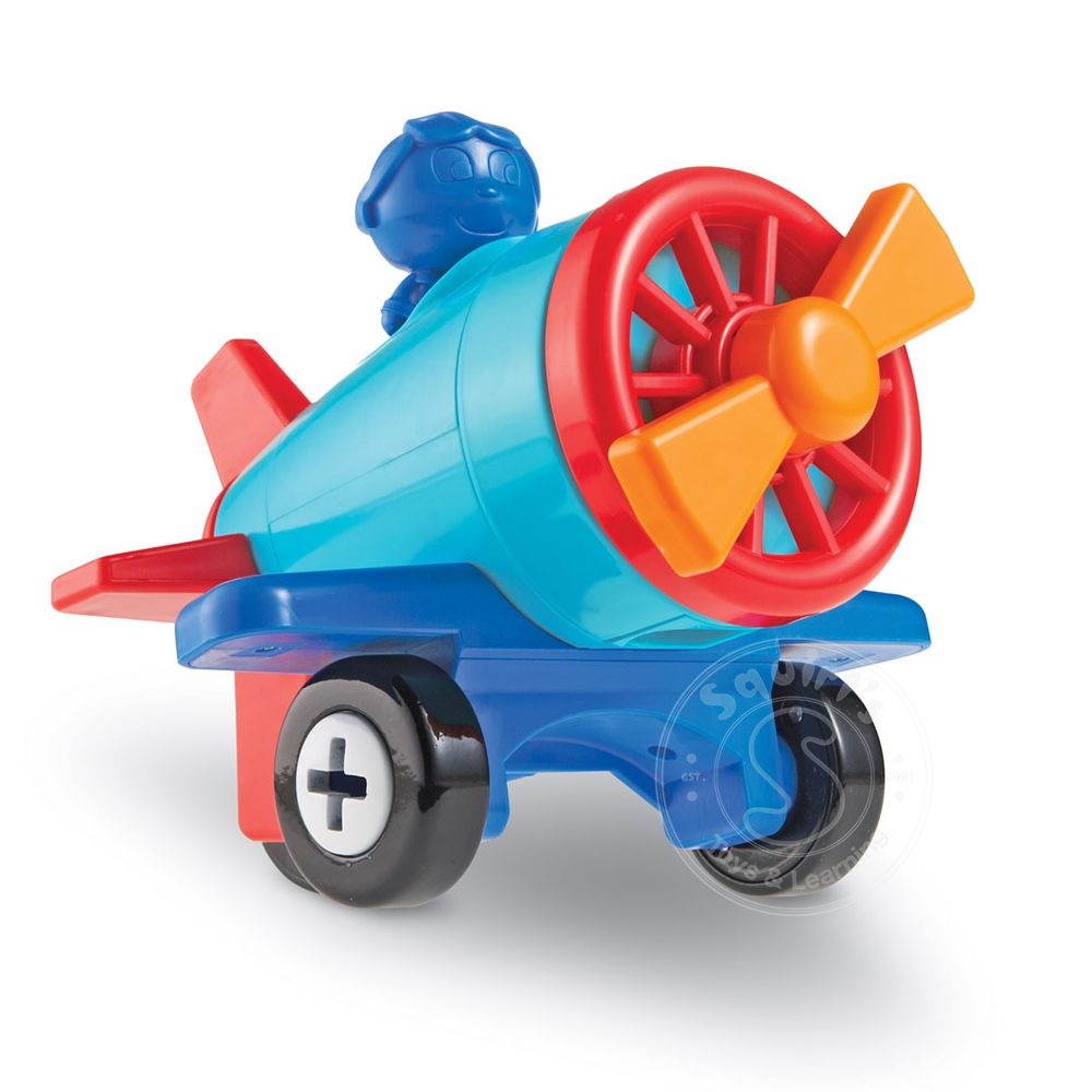 1-2-3 Build It! Car-Plane-Boat - Squirt's Toys &amp; Learning Co