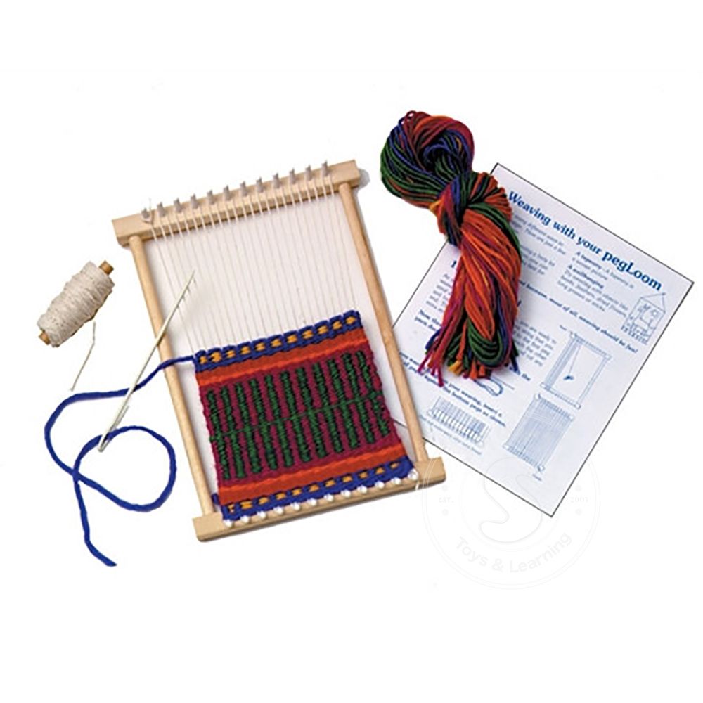 Harrisville Designs Peg Loom with Accessories - Squirt's Toys & Learning Co