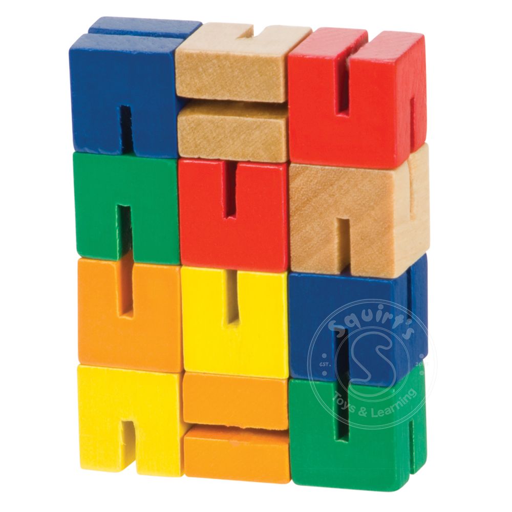 Wooden Fidget Puzzle - Squirt's Toys & Learning Co