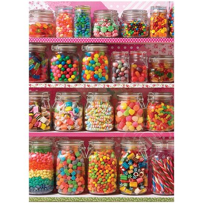 Cobble Hill Puzzles Cobble Hill Candy Shelf Puzzle 500pcs