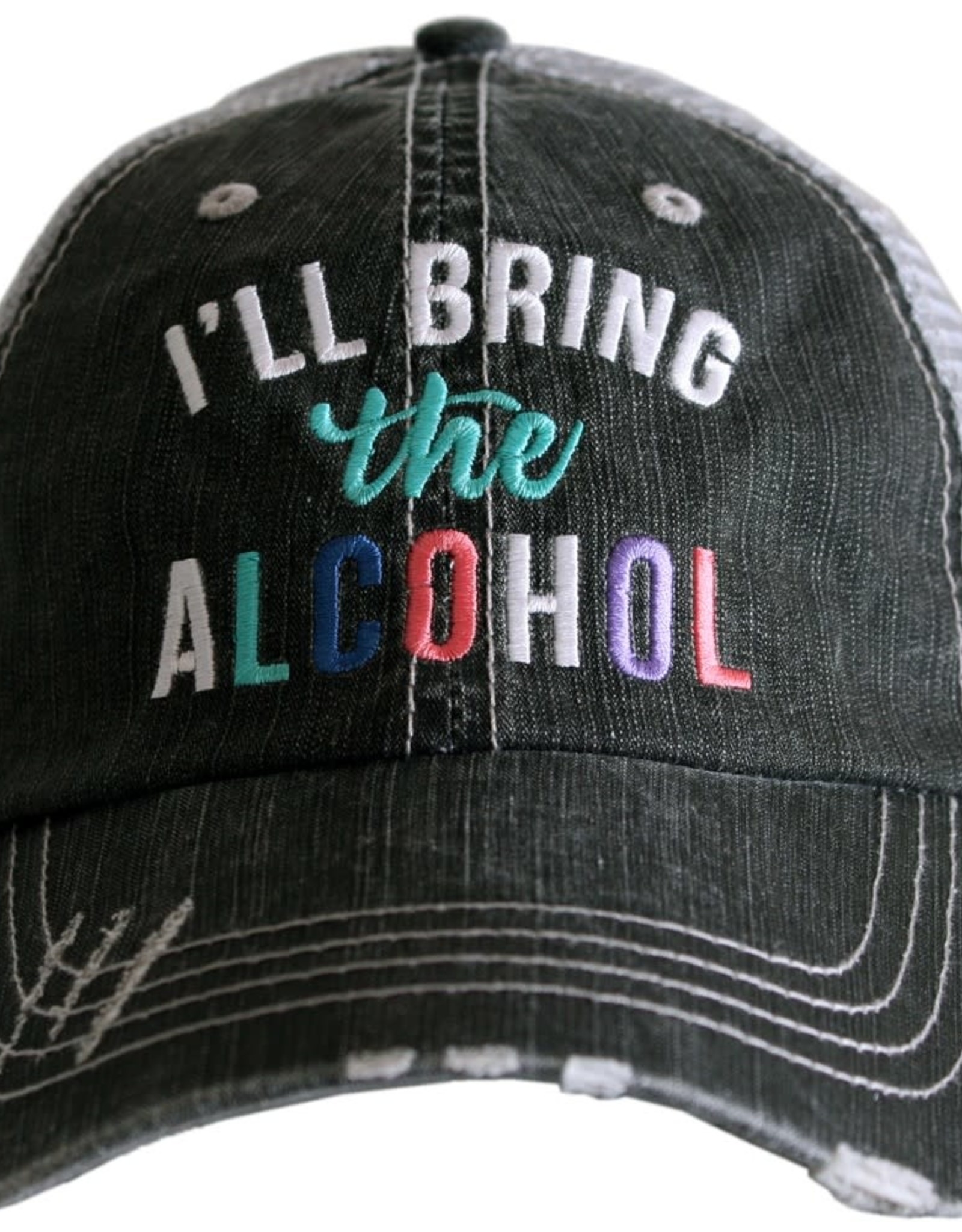TLC ILL BRING ALCOHOL TRUCKER HAT