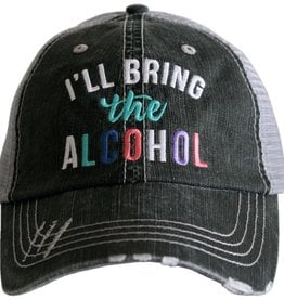 TLC ILL BRING ALCOHOL TRUCKER HAT