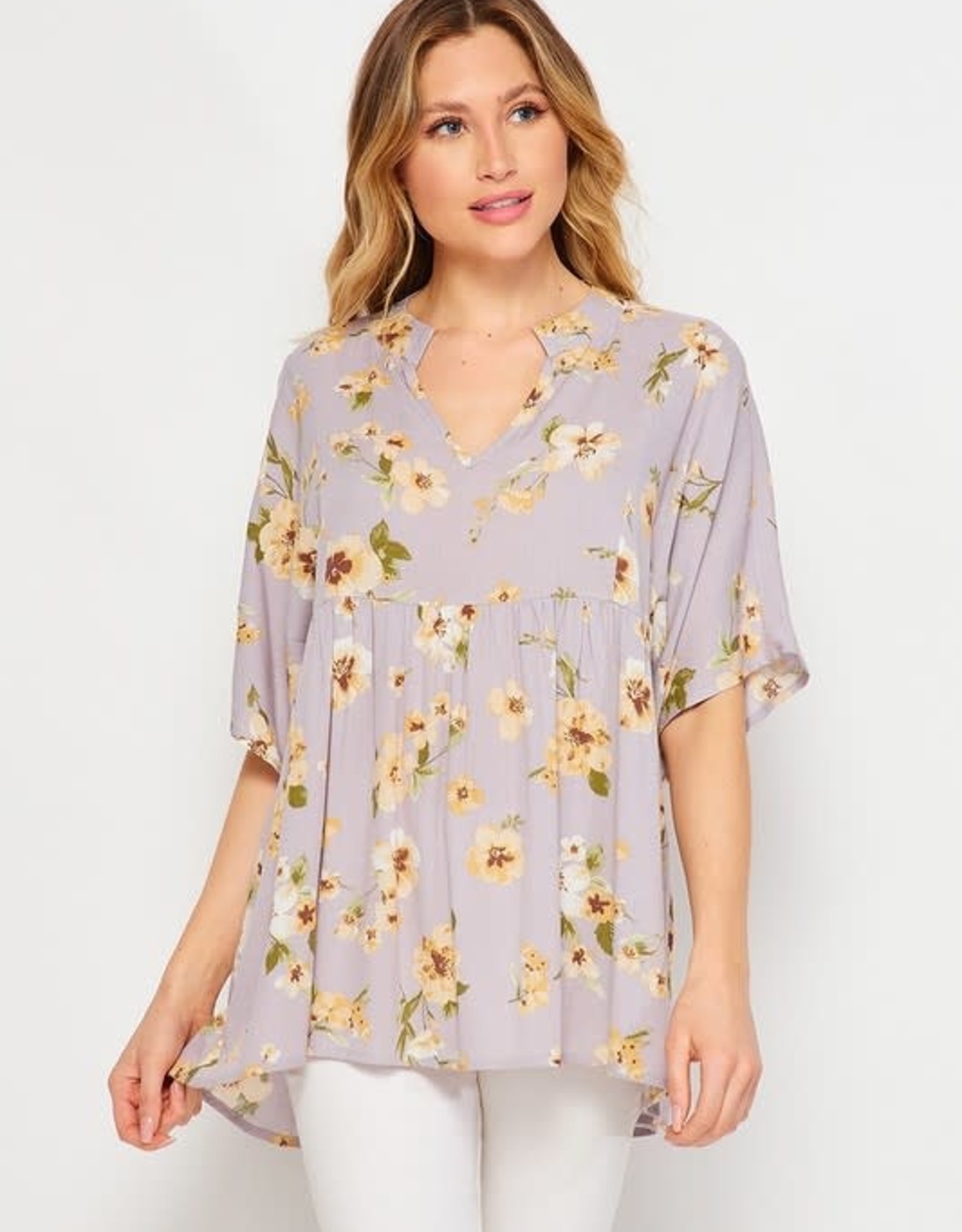 TLC floral top