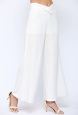 TLC inen blend wide leg pants