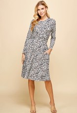 TLC Animal Print Dress