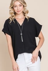short sleeve blouse