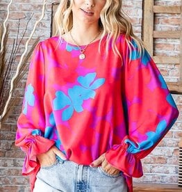 TLC FLORAL BLOUSE