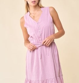 TLC BUTTON FRONT DRESS