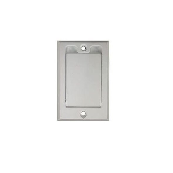 Vaculine Hayden Dual Volt Square Door Supervalve - White